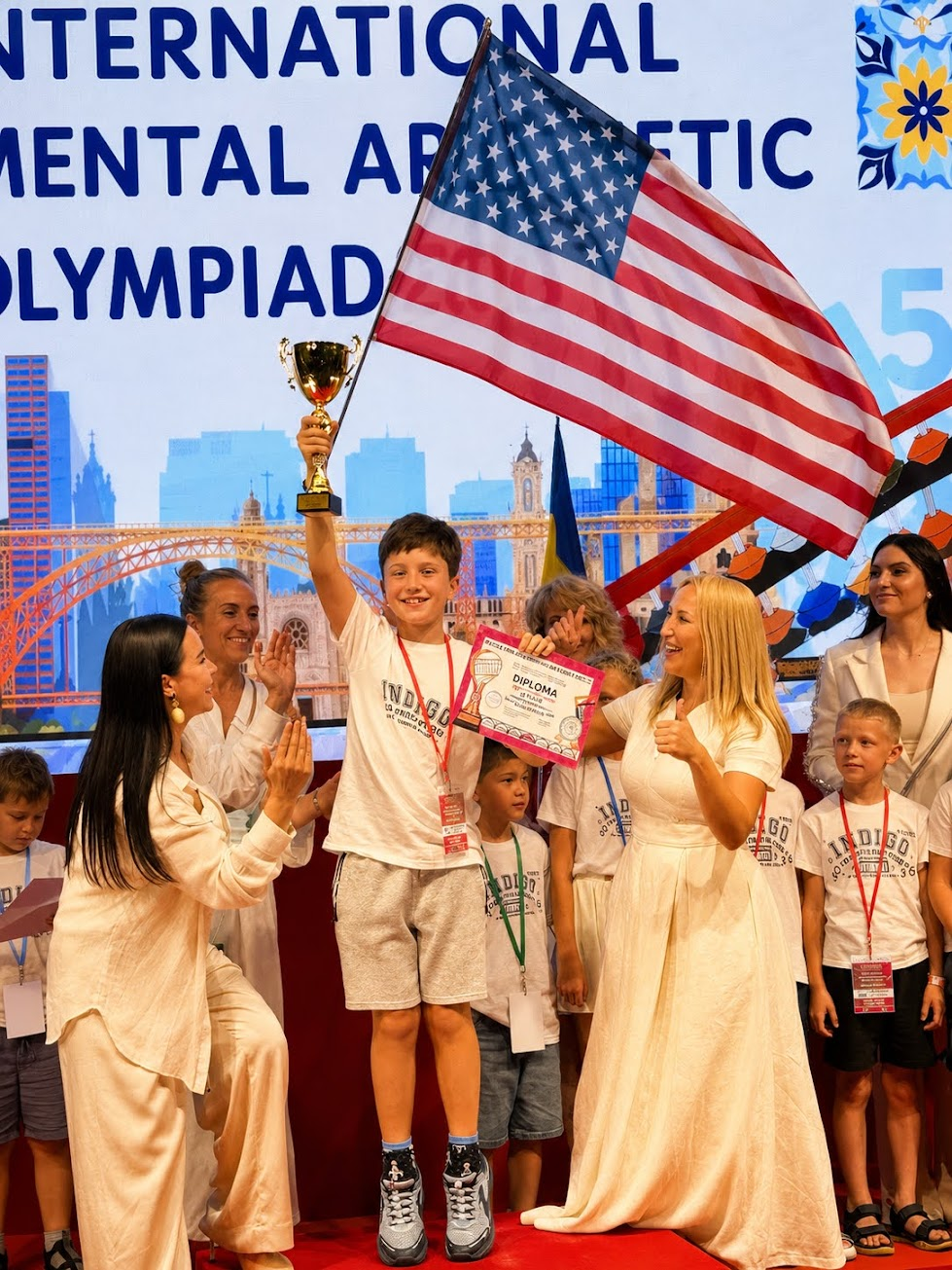Lucas at the 2026 Porto International Mental Arithmetic Olympiad